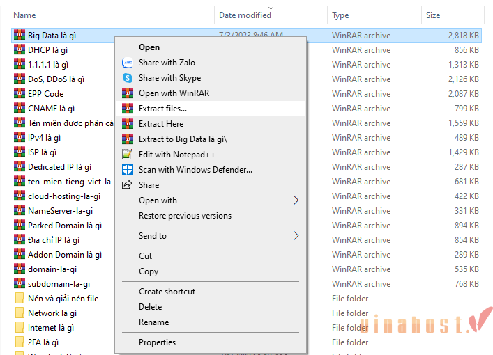 Cách Nén File & Cách Giải Nén File [RAR, ZIP, PDF] 2023