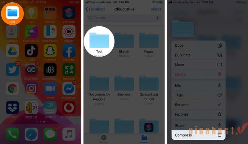 Cách Nén File & Cách Giải Nén File [RAR, ZIP, PDF] 2023