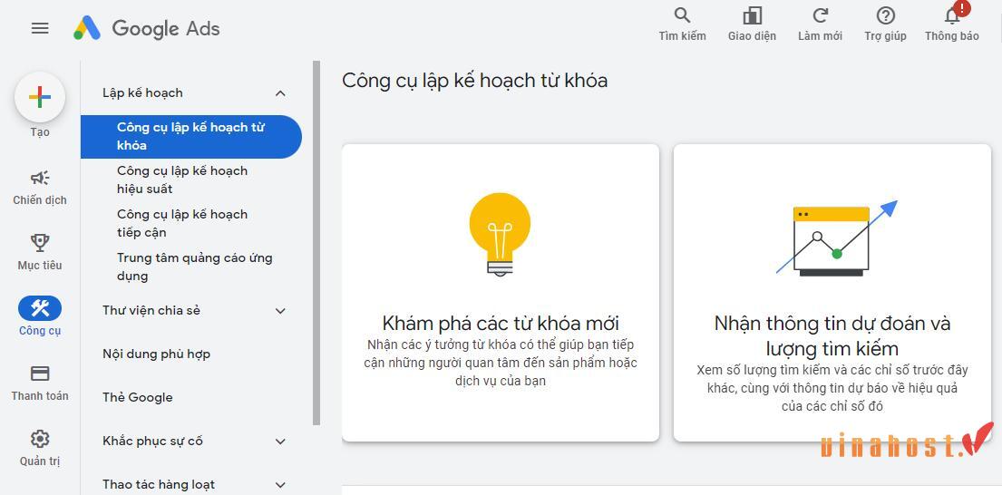 công cụ nghiên cứu từ khóa