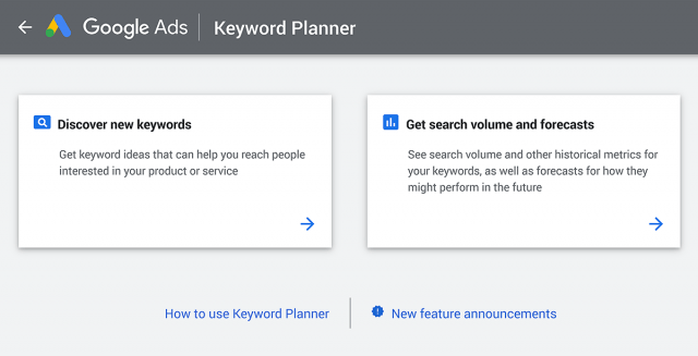 google keyword planner là gì
