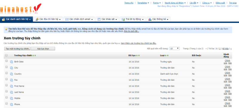 chiến lược Email Marketing của Vinahost