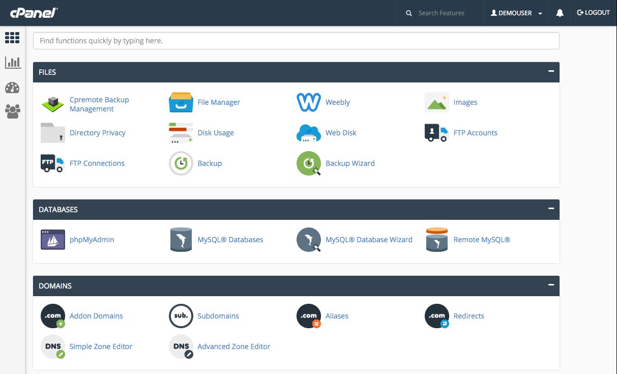 Phần mềm quản lý hosting cPanel là control panel phổ biến nhất hiện nay