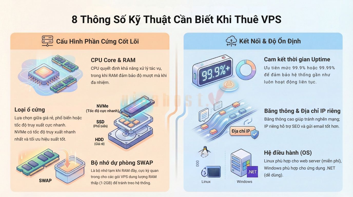vps la gi 2 1 - #1 Hosting Giá Rẻ, VPS Giá Rẻ, Máy Chủ Vật Lý, Email, Cloud Server các thông số kỹ thuật cần biết khi thuê vps