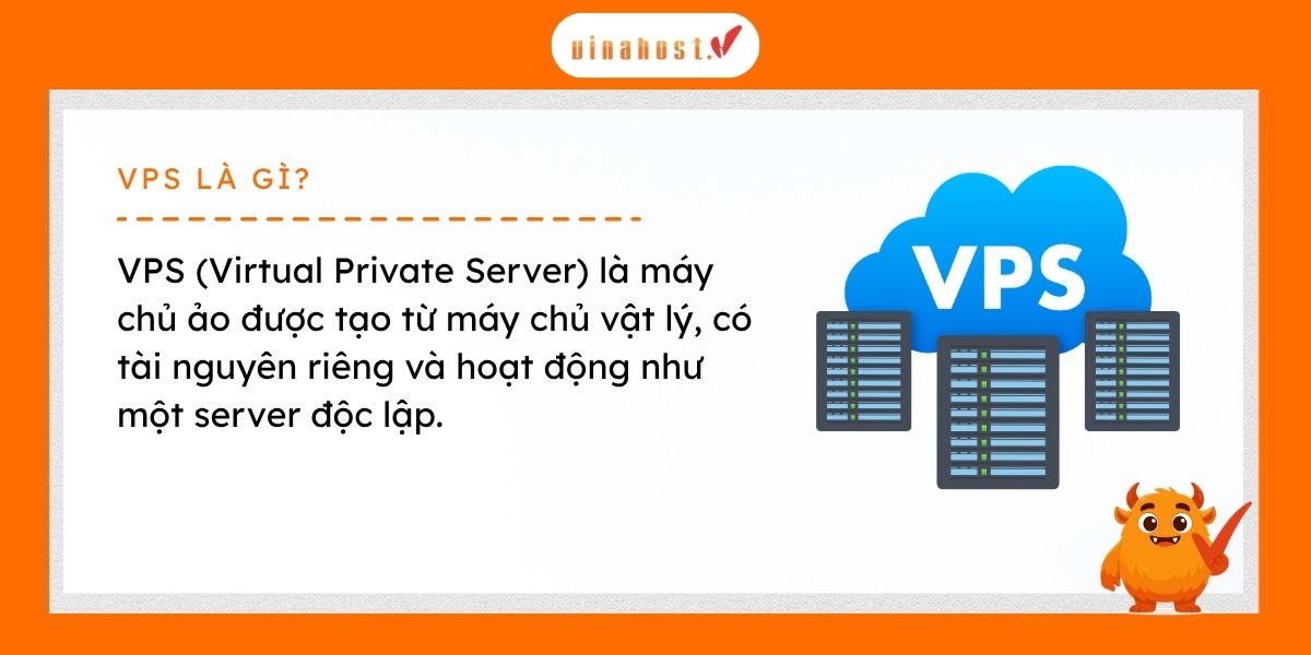 vps la gi - #1 Hosting Giá Rẻ, VPS Giá Rẻ, Máy Chủ Vật Lý, Email, Cloud Server VPS (Virtual Private Server) là máy chủ ảo được tạo từ việc chia một máy chủ vật lý, có tài nguyên riêng và hoạt động như một server độc lập.