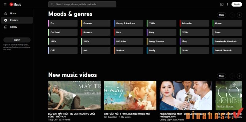 Youtube music