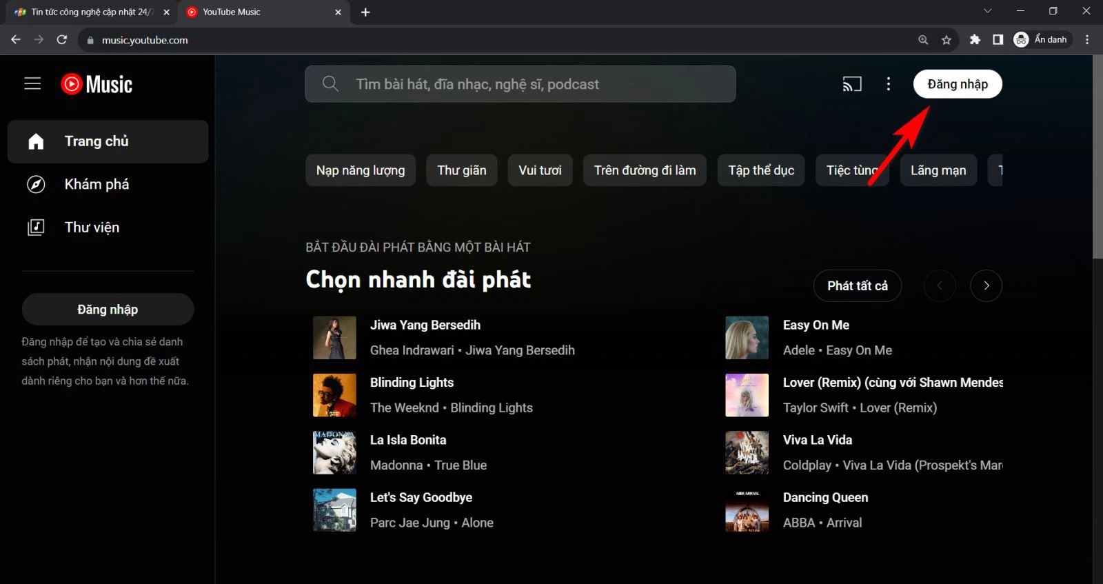 Youtube music