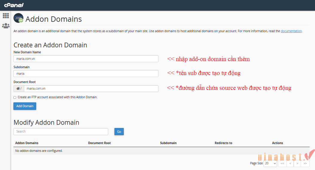 addon domain la gi