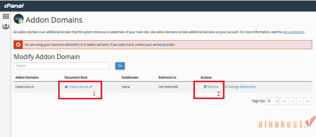 addon domain la gi