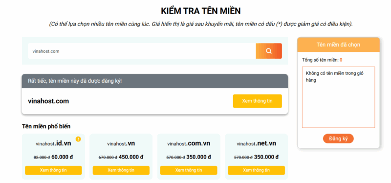 dang ky ten mien quoc te vinahost