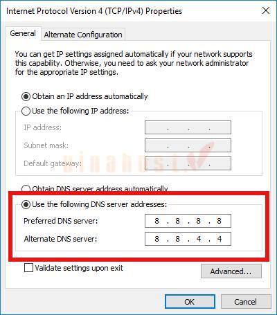 dns la gi 2 1 - #1 Hosting Giá Rẻ, VPS Giá Rẻ, Máy Chủ Vật Lý, Email, Cloud Server Cách đổi DNS trên Windows 10/11