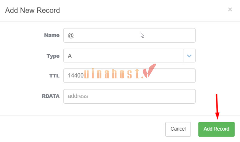 hướng dẫn trỏ tên miền về hosting