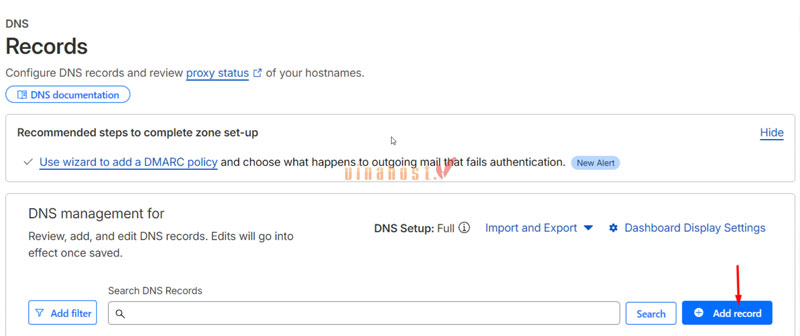 hướng dẫn trỏ tên miền về hosting