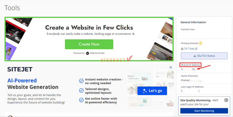 hướng dẫn trỏ tên miền về hosting