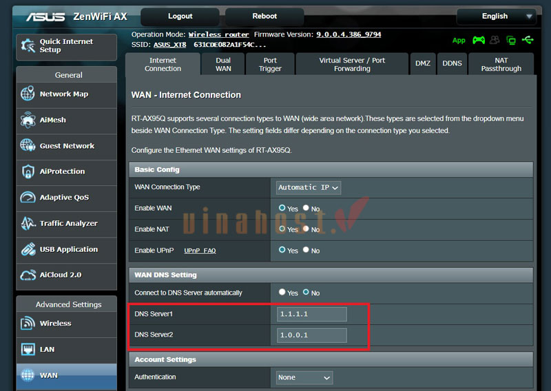 Cách cấu hình DNS thủ công trên Router