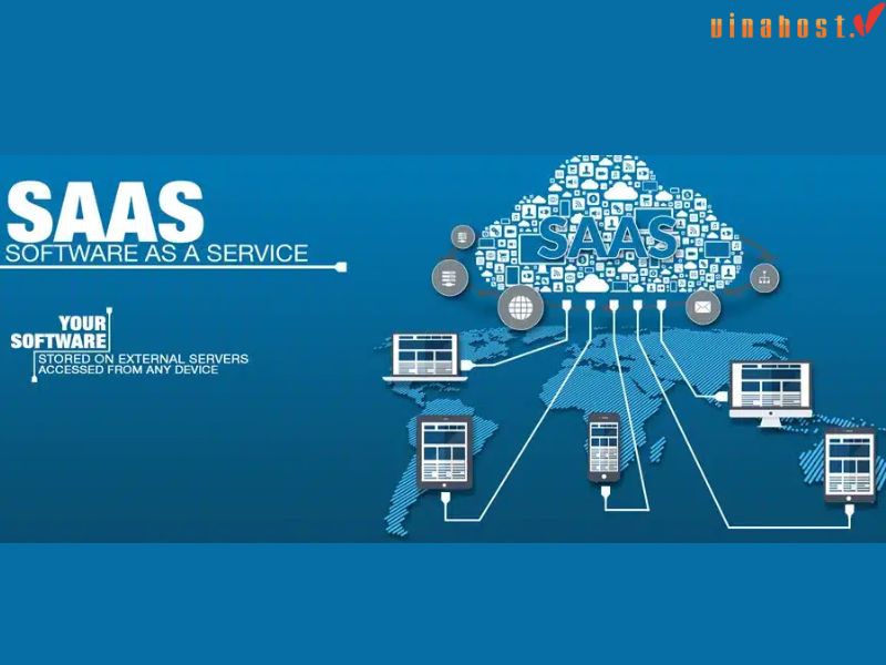 SaaS là một loại hình dịch vụ quan trọng trong cấu trúc của Public Cloud.