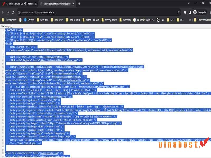 Cách lấy source code website