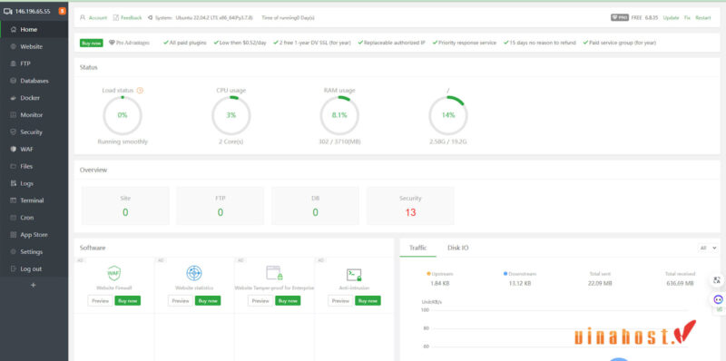 aapanel la gi 3 1 - #1 Hosting Giá Rẻ, VPS Giá Rẻ, Máy Chủ Vật Lý, Email, Cloud Server aapanel la gi