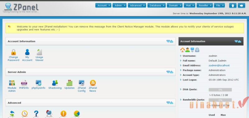 [2026] zPanel là gì | Hướng dẫn Cài đặt & Sử dụng zPanel A-Z