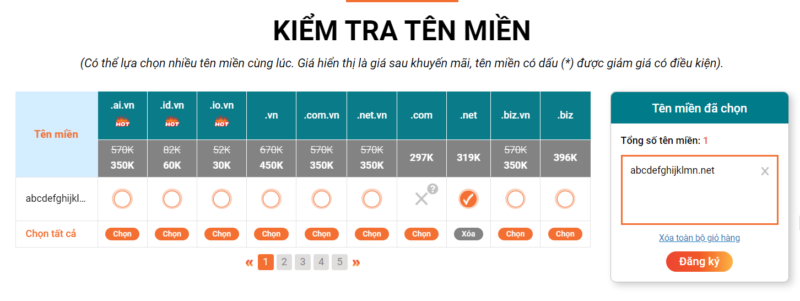 ten mien net la gi