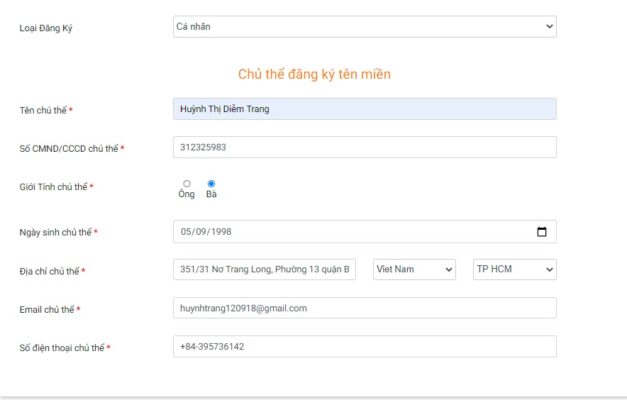 ten mien vn la gi