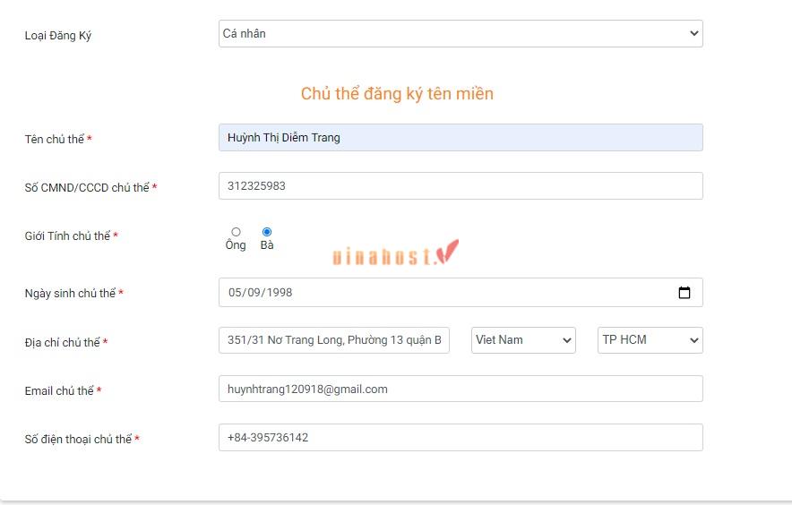 ten mien .com.vn la gi