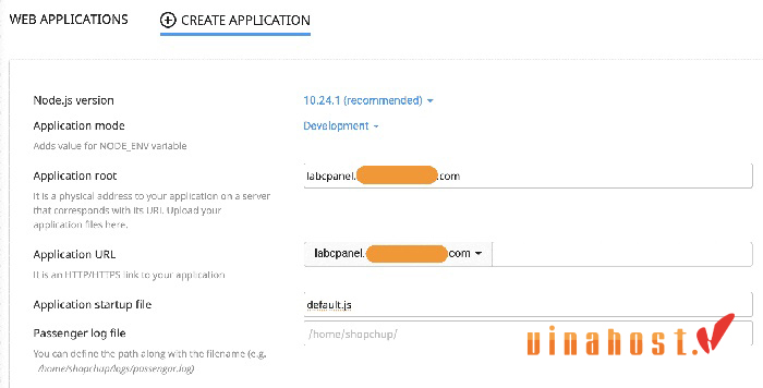 nodejs hosting la gi