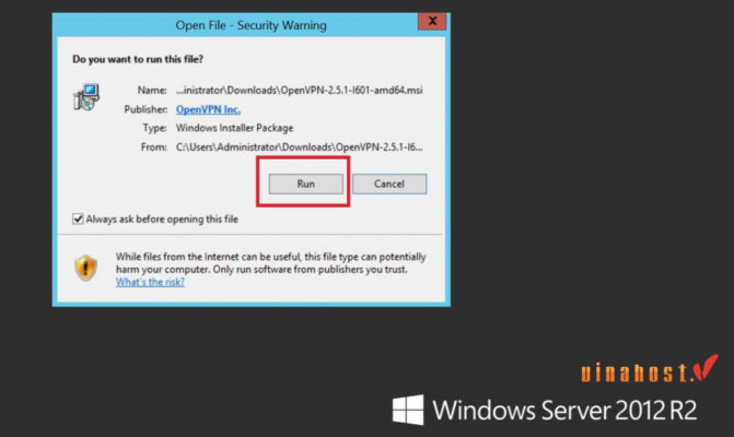 tao vpn tu vps