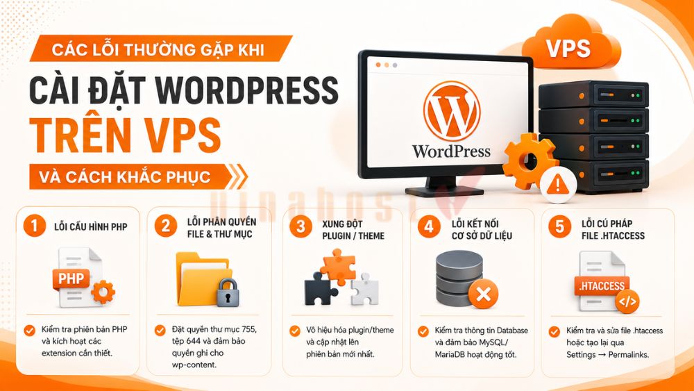 cai dat wordpress tren vps 2 - #1 Hosting Giá Rẻ, VPS Giá Rẻ, Máy Chủ Vật Lý, Email, Cloud Server Các lỗi thường gặp khi cài đặt WordPress trên VPS