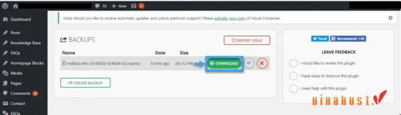 chuyen website ma nguon wordpress tu hosting sang vps