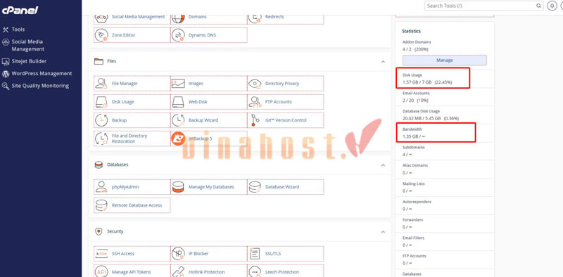 kiem tra hosting cua website