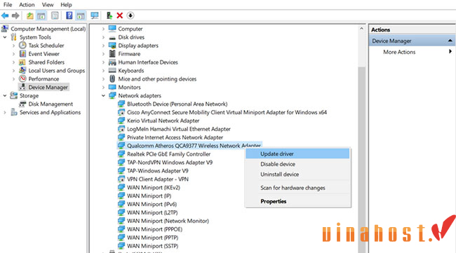 server ip address could not be found