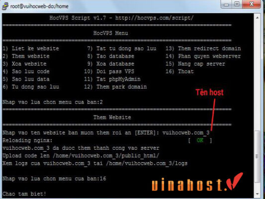 cai dat wordpress tren vps