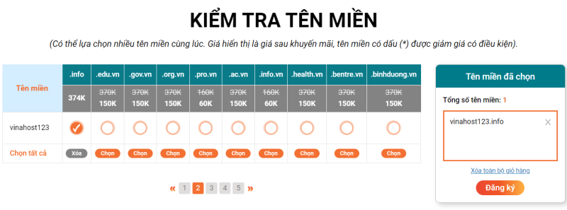 ten mien info vinahost