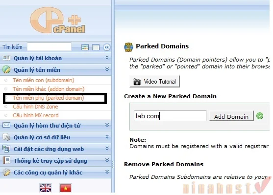 What is a Parked Domain