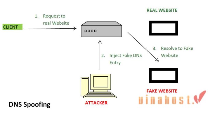 cach thuc hoat dong cua dns spoofing la gi