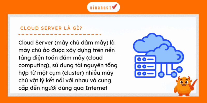 Cloud Server là gì? Là một máy chủ ảo vận hành trên nền tảng điện toán đám mây