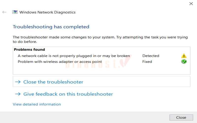 loi dns server isnt responding 1 1 - #1 Hosting Giá Rẻ, VPS Giá Rẻ, Máy Chủ Vật Lý, Email, Cloud Server Chạy trình gỡ lỗi mạng tự động (Windows Troubleshooter)
