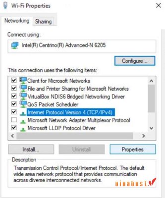 loi dns server isn't responding