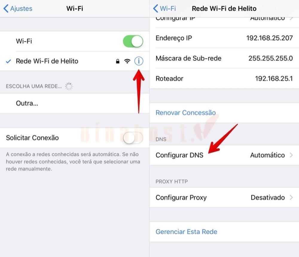 loi dns server isnt responding 2 1 - #1 Hosting Giá Rẻ, VPS Giá Rẻ, Máy Chủ Vật Lý, Email, Cloud Server Xử lý lỗi DNS trên iPhone/iPad (iOS)