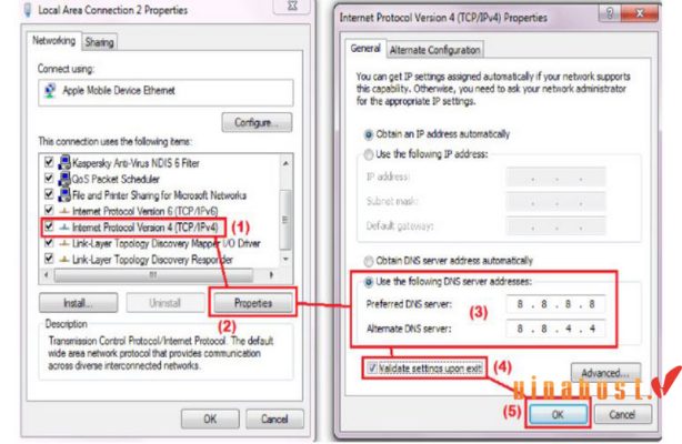 loi dns server isn't responding