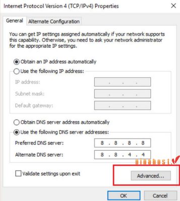 loi dns server isn't responding