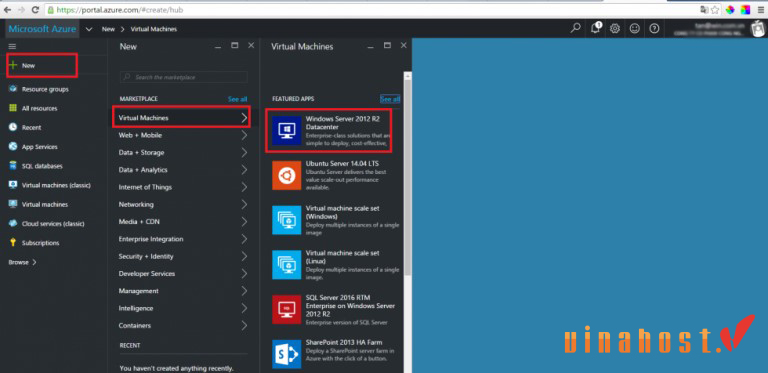 microsoft azure la gi