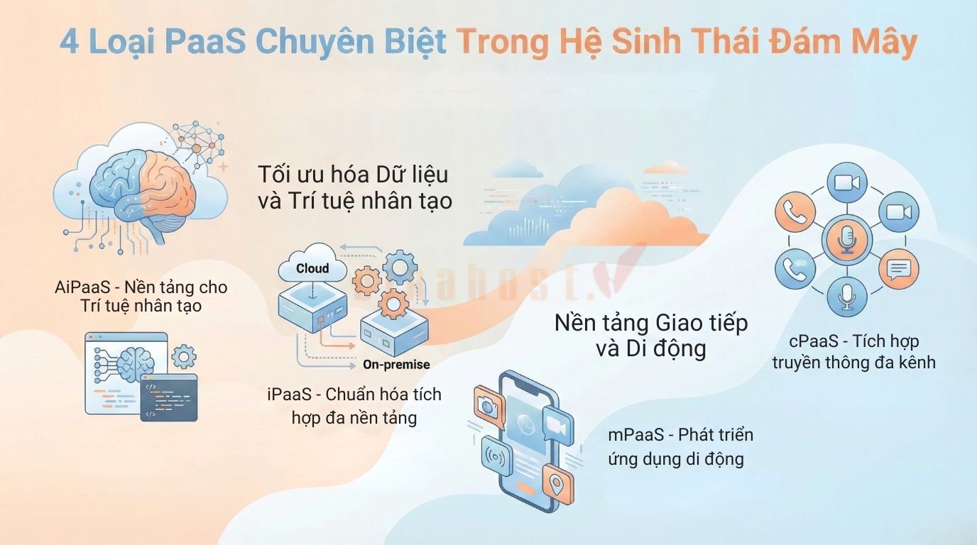Một số loại Paas xây dựng có mục đích