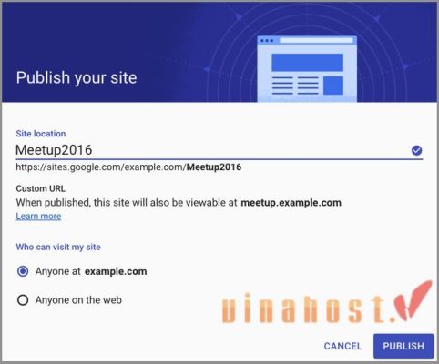add ten mien google site