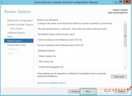 thiet lap 2 domain controller chay song song