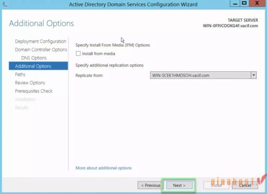 thiet lap 2 domain controller chay song song