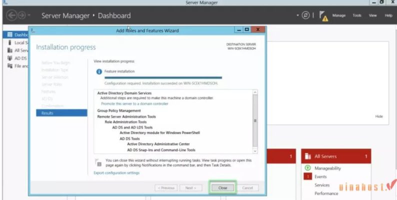 thiet lap 2 domain controller chay song song