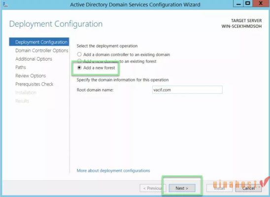 thiet lap 2 domain controller chay song song