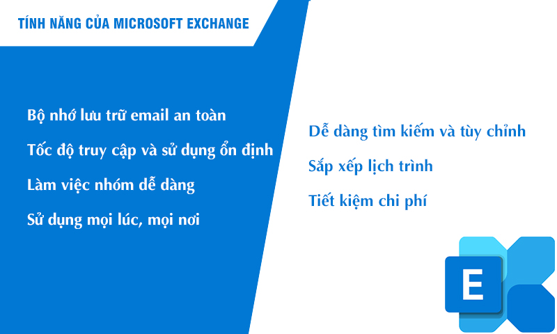 tinh nang Microsoft Exchange mail