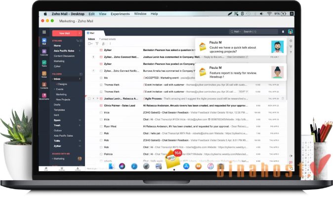 uu, nhuoc diem cua tao email ten mien rieng mien phi voi zoho mail